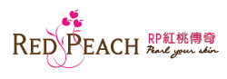 Red Peach Pearl Your Skin Logo